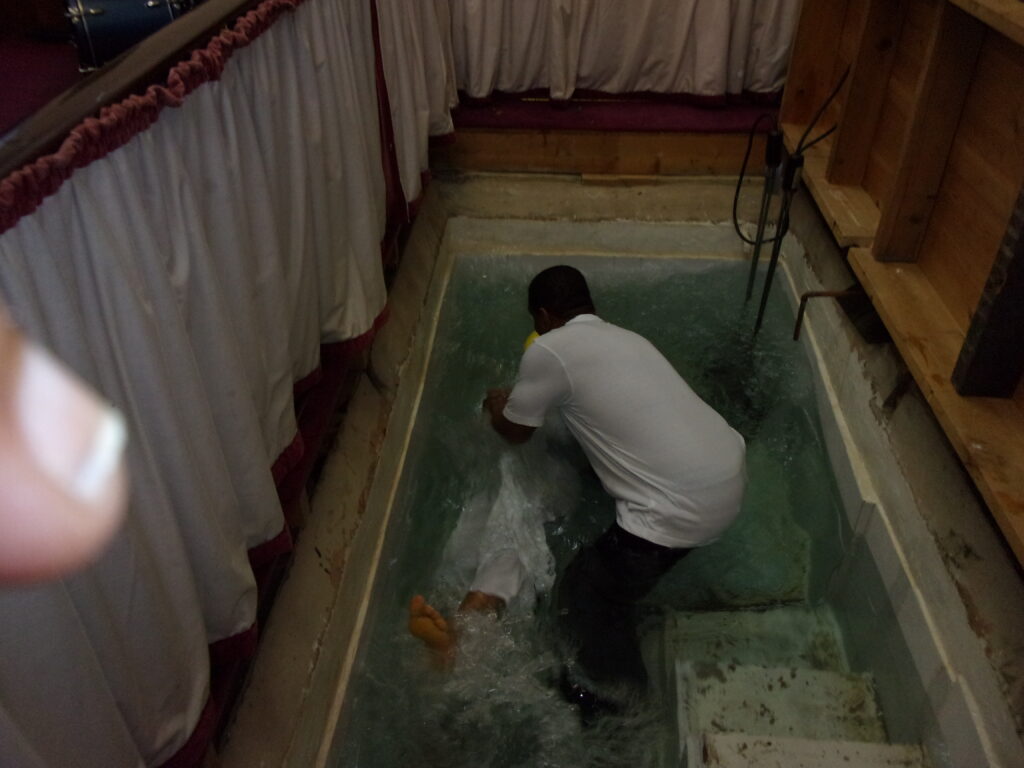 Another soul Baptized in the Name of JESUS CHRIST